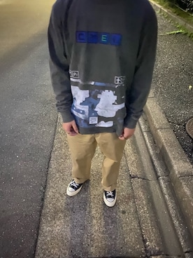 廉さんのコーディネート