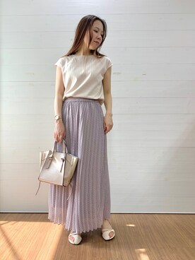 「quartierglam」｜ishizakaさん（レディース・155cm）の春コーディネート