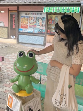 「SM2（エスエムツー）のアイテム（トップス）」を使った、ayameさん（レディース・152cm・10代）の夏コーディネート