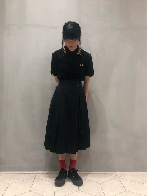 N Nakamura Fred Perry アクアシティお台場 Fred Perryのポロシャツを使ったコーディネート Wear