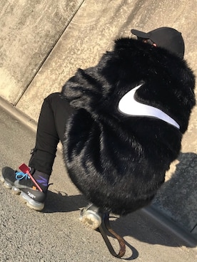 「AMBUSH（アンブッシュ）のアイテム（その他アウター）」を使った、shoさん（メンズ・168cm）の冬コーディネート