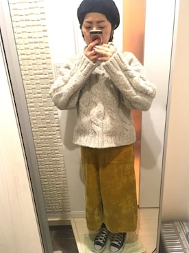 ハナエさん(レディース・156cm)の冬コーディネート