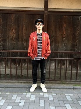 zakiさん(メンズ・172cm)の春コーディネート