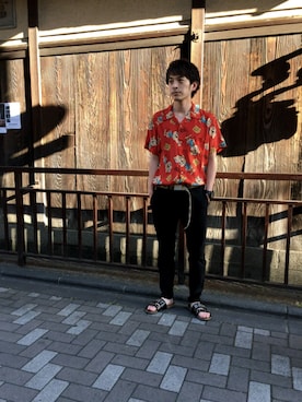 zakiさん（メンズ・172cm）の夏コーディネート