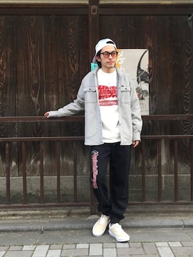 「ビッグサイズコーデ」｜zakiさん（メンズ・172cm）の冬コーディネート