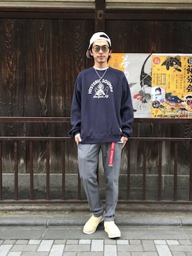 「ビッグサイズコーデ」｜zakiさん（メンズ・172cm）の冬コーディネート