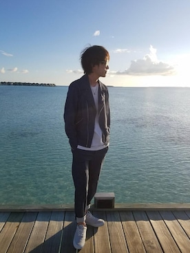 zakiさん（メンズ・172cm）の春コーディネート