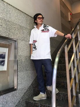 zakiさん（メンズ・172cm）の夏コーディネート