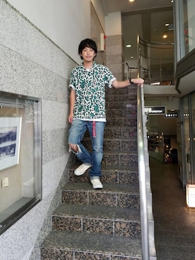 zakiさん（メンズ・172cm）の夏コーディネート