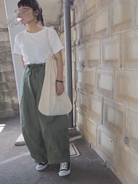「ヒザデル」｜ｐａｎａさん（レディース・158cm）の春コーディネート