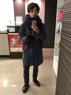 「COMME CA ISM（コムサイズム）のアイテム（その他）」を使った、HOMAREさん（メンズ・168cm）の春コーディネート