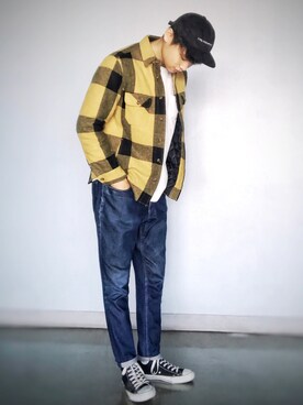 ヨシカズさん(メンズ・186cm)の秋コーディネート