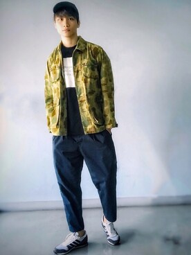 ヨシカズさん（メンズ・186cm）の秋コーディネート