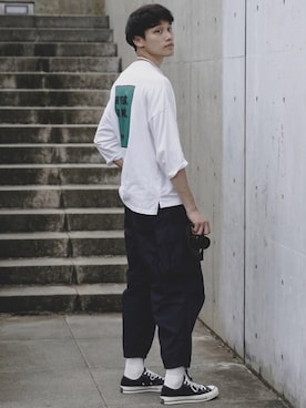 ヨシカズさん（メンズ・186cm）の秋コーディネート