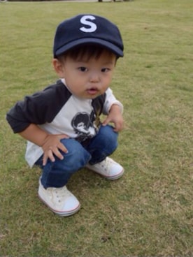 yskさん(キッズ・70cm)の秋コーディネート