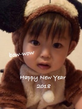 「happynewyear」｜「アイテム（その他）」を使った、yskさん（キッズ・80cm）の冬コーディネート