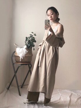 natsuさん（レディース・158cm）の春コーディネート