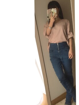 「Ted Baker（テッドベーカー）のアイテム（PC・スマホグッズ/家電）」を使った、すちゃんさん（レディース・152cm）の春コーディネート