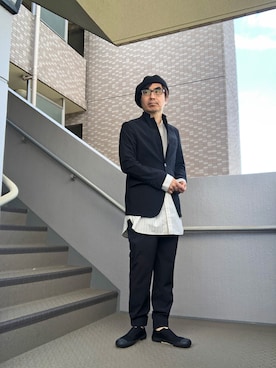 「ロングシャツ」｜Taka＠TeamSixtiesさん（メンズ・169cm・50代）の夏コーディネート