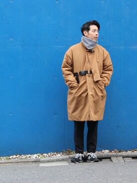 「ANITYA（アニティア）のアイテム」を使った、Kentaro Nemotoさん（メンズ・178cm）の春コーディネート