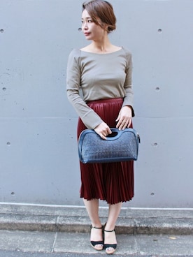 「figaro paris」｜ayaさん（レディース・166cm）の冬コーディネート