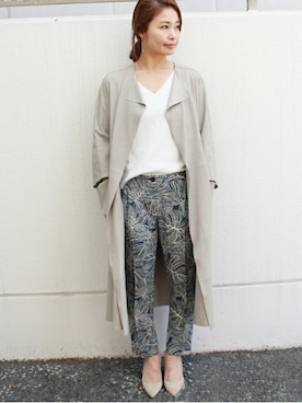 「Rawtus（ロータス）のアイテム」を使った、ayaさん（レディース・166cm）の冬コーディネート