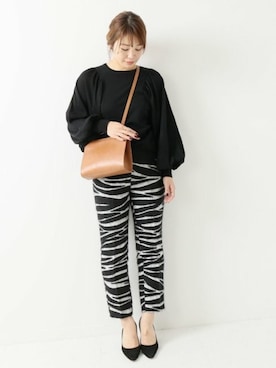 「FIGARO Paris（フィガロパリ）のアイテム」を使った、ayaさん（レディース・166cm）の秋コーディネート
