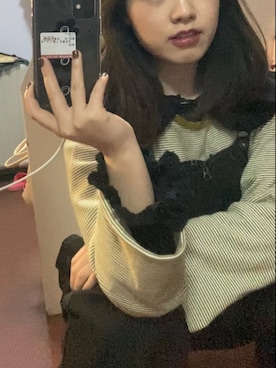 「153cm」｜「アイテム（オールインワン・サロペット）」を使った、Yikoさん（レディース・153cm）の冬コーディネート