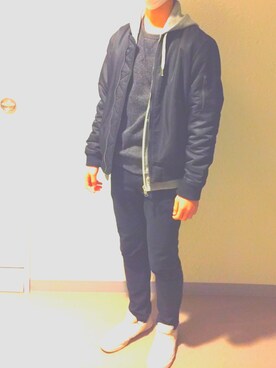 masaさん（メンズ・170cm）の冬コーディネート