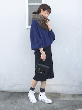 浅倉 まいさん(レディース・158cm)の冬コーディネート