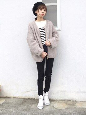 浅倉 まいさん(レディース・158cm)の冬コーディネート