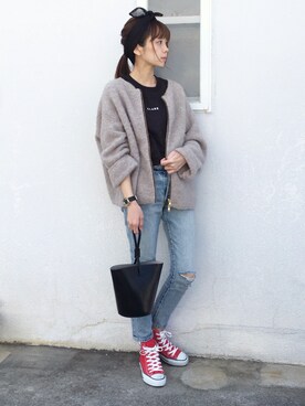 浅倉 まいさん(レディース・158cm)の冬コーディネート