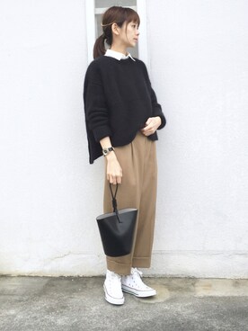 浅倉 まいさん（レディース・158cm）の冬コーディネート