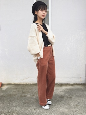 浅倉 まいさん（レディース・158cm）の秋コーディネート