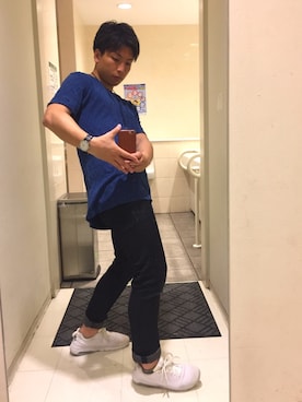 「トイレから失礼しやす」｜「アイテム（アクセサリー）」を使った、Dannaさん（メンズ・168cm）の夏コーディネート
