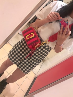 「rip curl（リップカール）のアイテム」を使った、Haruka♡さん（レディース・158cm）の夏コーディネート