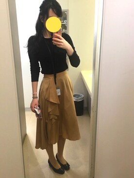 「Bridget Birkin（ブリジットバーキン）のアイテム（パンプス）」を使った、ちゃんぽんさん（レディース・158cm）の春コーディネート