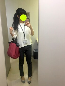 「Marc by Marc Jacobs（マークバイマークジェイコブス）のアイテム（アナログ腕時計）」を使った、ちゃんぽんさん（レディース・158cm）の秋コーディネート