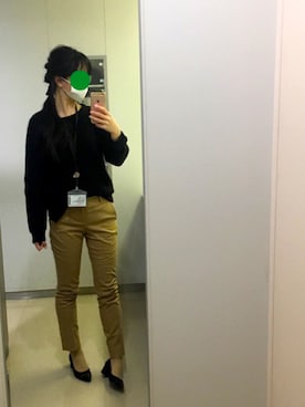 「くるりんぱヘアー」｜ちゃんぽんさん（レディース・158cm）の冬コーディネート