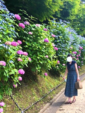 「ノーリーズ」｜ちゃんぽんさん（レディース・158cm）の夏コーディネート