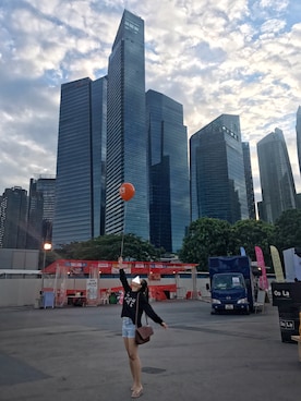 「Rubi（ルビ）のアイテム」を使った、aimeeさん（レディース・160cm）の秋コーディネート