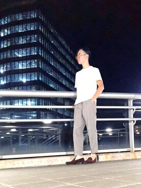 ひろぽんさん（メンズ・171cm）の夏コーディネート