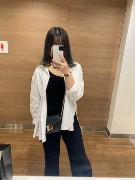 「EMODA（エモダ）のアイテム（スラックス）」を使った、chichiho0000さん（レディース・165cm）の夏コーディネート