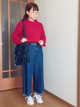 あゆさん（レディース・152cm）の冬コーディネート