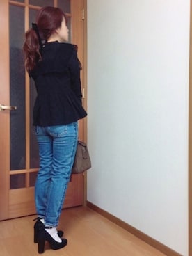 「スプリングSENSEOFPLACE」｜あゆさん（レディース・152cm）の春コーディネート