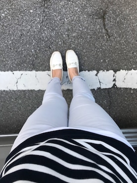 ニット セーターを使った メンズを着る女子 の人気ファッションコーディネート Wear