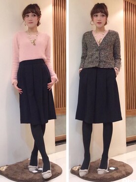 「スプリングSENSEOFPLACE」｜208さん（レディース・163cm）の春コーディネート