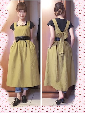 208さん（レディース・163cm）の夏コーディネート