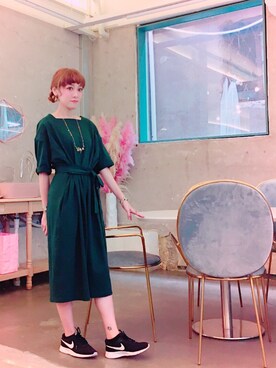 208さん（レディース・163cm）の秋コーディネート