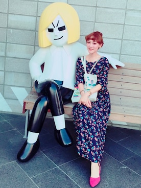 208さん（レディース・163cm）の秋コーディネート